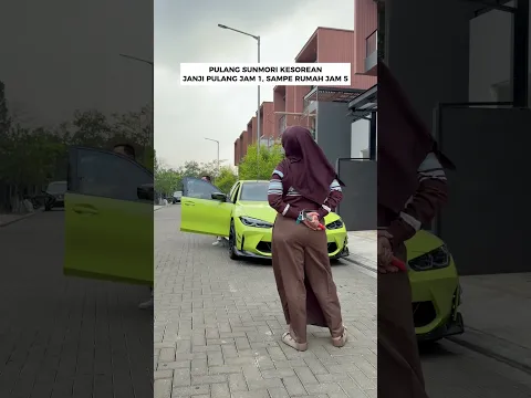 Ketika pulang sunmori kesorean #shorts