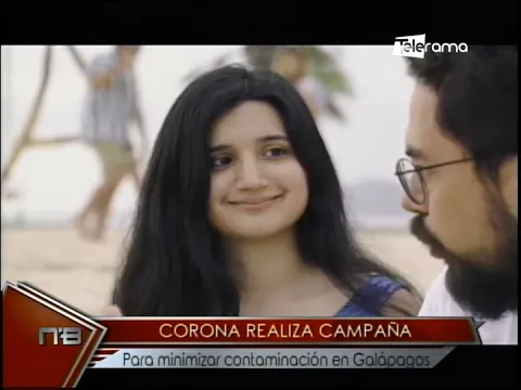 Corona realiza campaña para minimizar contaminación en Galápagos 