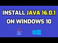 How to Install Java JDK 16 0 1 on Windows 10