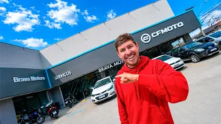 FUI NA LOJA COMPRAR MINHA MOTO NOVA