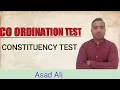 Co-Ordination Test ll Linguistics Test ll Asad Ali