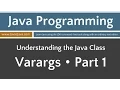 Learn Java Programming - Varargs Array Part 1 Tutorial
