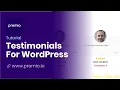 How To Create Testimonial Slider Carousel in WordPress Using ElementsKit Elementor Widget
