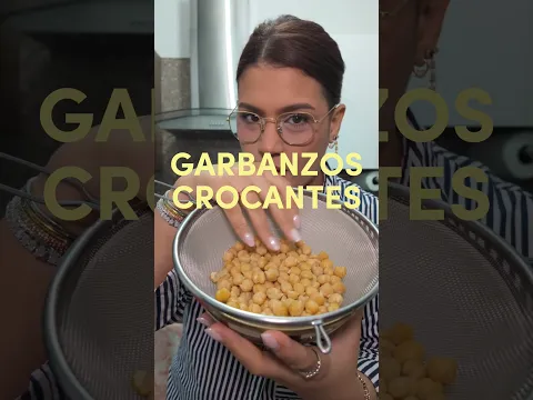 Garbanzos crocantes 😮💨❤️🔥