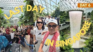 Inside Changi Airport- last day in Singapore! 😱😳 #viral #video #singapore