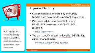 DYN8 Best Practices for Writing Dynamic SQL Channel