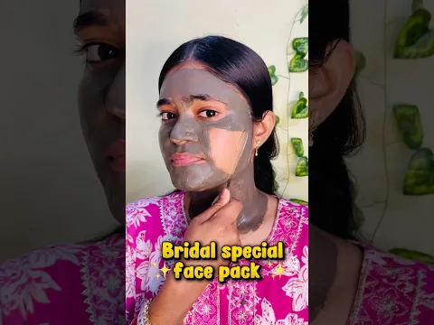 Bridal special facepack #viral #beauty #skincare #shorts #ytshorts #reels