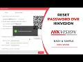 Hikvision Password Reset Reset Password Hikvision DVR