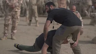 تدريبات دورة القوات الخاصة العراقية آصف محمد 