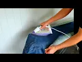Lagu How to iron jeans no creasing!