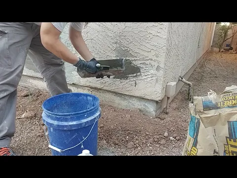 The basics of stucco repair.