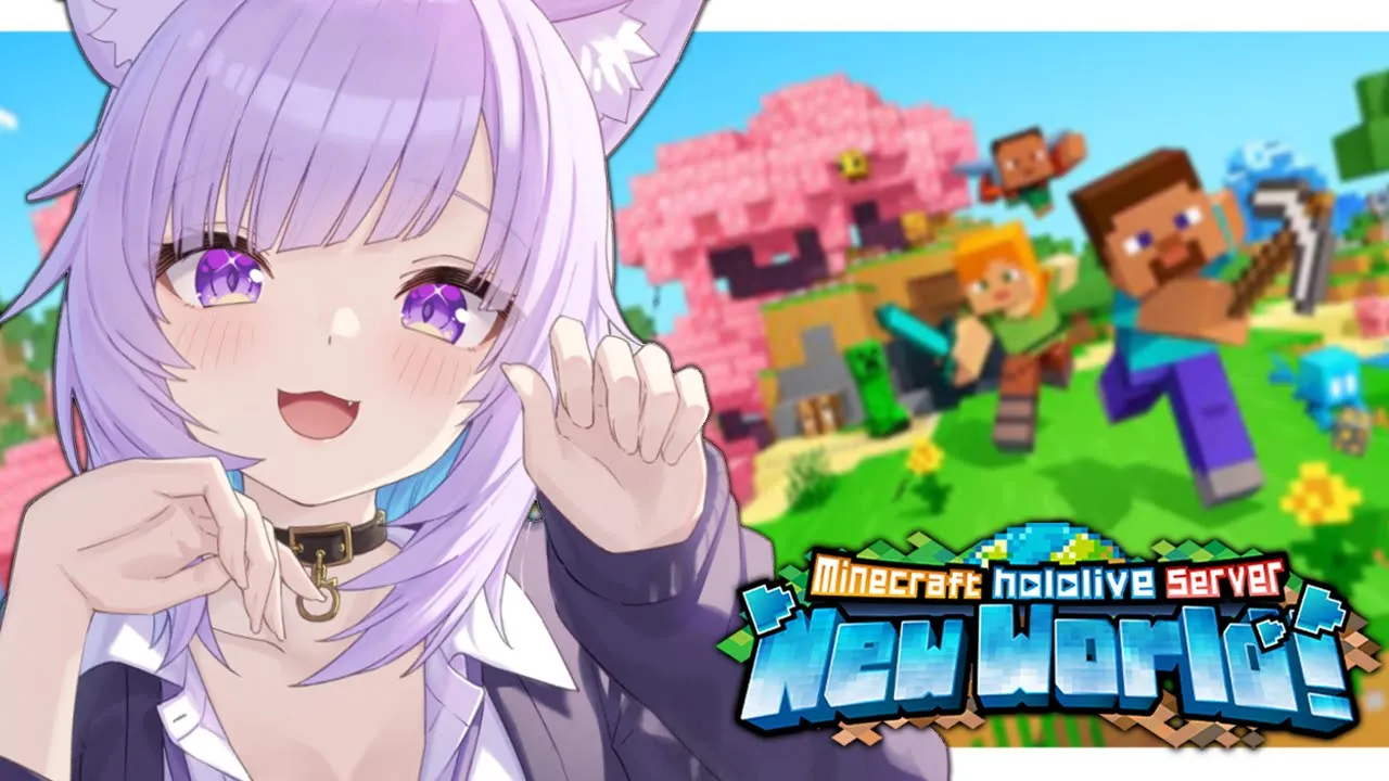 【 Minecraft 】本日から猫島制作ぷろじぇくと指導～～！😸🌴【 猫又おかゆ/ホロライブ 】