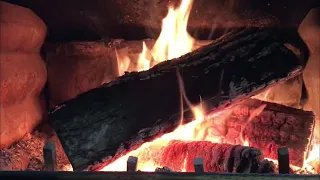 مضاد للارق صوت المطر و الرعد و فرقعة الحطب للنوم و الإسترخاء في الخريف و الشتاء 