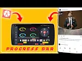 PROFESSIONAL Round Circle Progress Bar Edit in kineMaster How To Make Progress Bar Tutorial