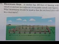 Calculus - Optimization Maximum Area Ch 3 R