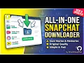 How to Backup ALL Snapchat Memories Chat Media with Metadata Overlays Full Tutorial