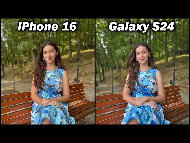 iPhone 16 vs Samsung Galaxy S24 Camera Test