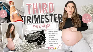 THIRD TRIMESTER PREGNANCY: shocking symptoms , baby bump,  ER visit, TMI & MORE !