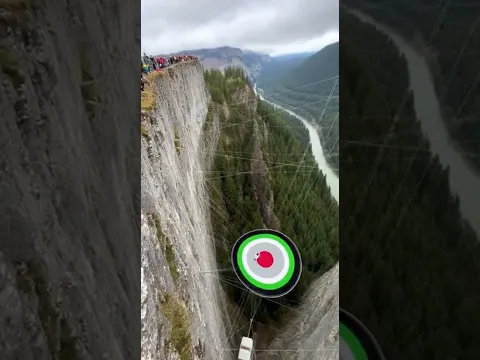 Cliff Airbag In Canyon Gone Crazy