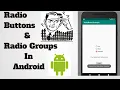 Lecture 9 Implementation of Radio Button Radio Group in Android for Beginners Study With Engineers