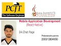 Chat Page Cross Platform Application Development React Native Java Institute
