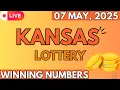 Kansas Midday Lottery Results For - 07 May 2025