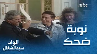 نوبة ضحك تصيب مصطفى متولي وتمنعه من أداء المشهد 