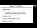 Lesson 1 Part 3 Why Python