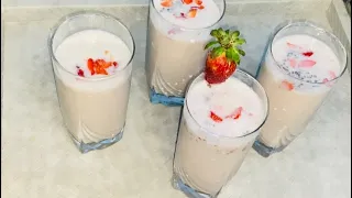 Strawberry Nuts Smoothie