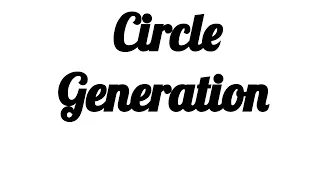 How to plot pixels of a circle using mid point circle algorithm