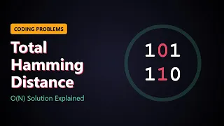 Total Hamming Distance - Efficient O N Solution Explained
