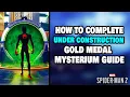 How To Complete Under Construction Mysterium Gold Medal in Spider-Man 2 STEP-BY-STEP
