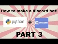 How to make a discord bot part 3 permissions checking and error handling