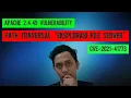 Path Traversal Apache 2 4 49 eksplorasi file server semudah itu