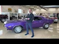 We're CRAZY for this PLUM CRAZY 1970 Dodge Challenger