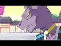 beerus angry on gowasu