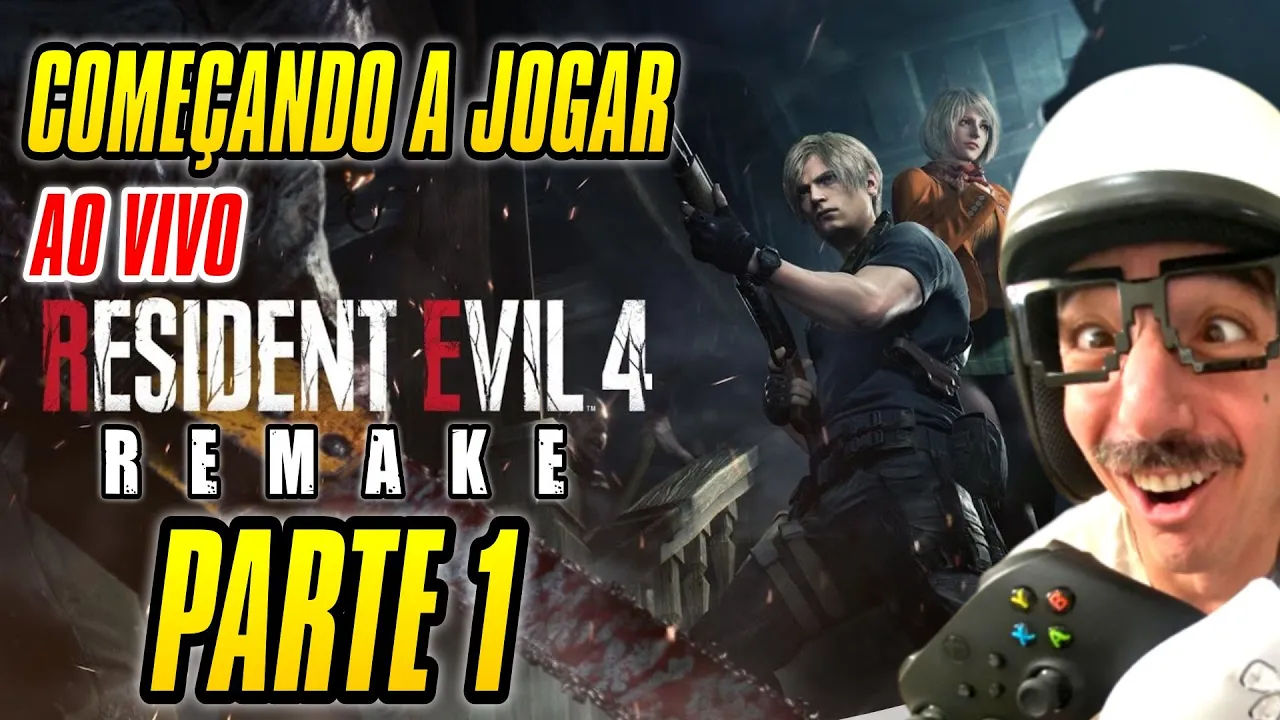 COMEÇANDO JOGAR o Resident Evil 4 - PARTE 1 - PS5 Xbox X #residentevil4