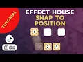Effect House Tutorial Screen Pan Snap image to a position