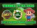 DATOS DE LOTTO ACTIVO Y LA GRANJITA PARA HOY 2026 - Tus Datos Fijos