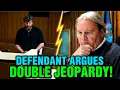Defendant Argues Double Jeopardy In Court Gets Sent Straight To Lockup