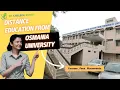 Osmania University Distance Education Review Admission Process Exam Courses