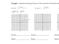 Graphing Square Root Functions