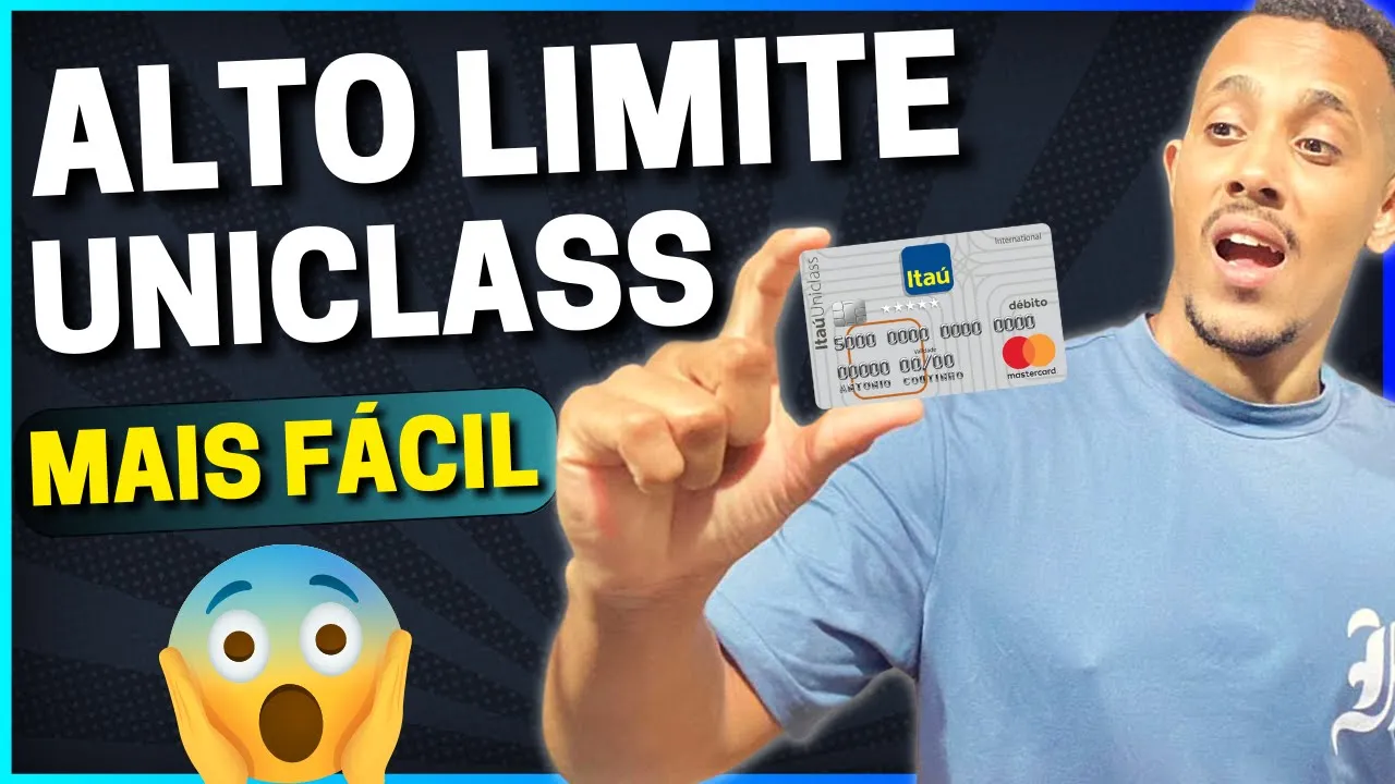 ???? ATENÇÃO! SÓ APROVA COM LIMITE ALTO O CARTÃO DE CRÉDITO UNICLASS - Rei dos Cartões