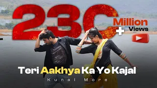 teri aakhya ka yo kajal bollywood dance sapna choudhary kunal more dance floor studio shivanki