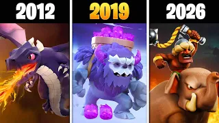 The Most BROKEN Troop Every Year in Clash of Clans