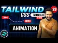 Tailwind CSS Tutorial Hindi Animation with animate classes