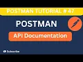 How to Create API Documentation in Postman Step-by-Step Guide
