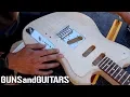 CHEAP and EASY DIY CUSTOM WOOD PICKGUARD for less than 5