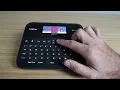 How To Use Brother P Touch Label Maker 610 and 600 Features