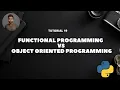 Tutorial 19 Functional Programming Vs Object Oriented Programming